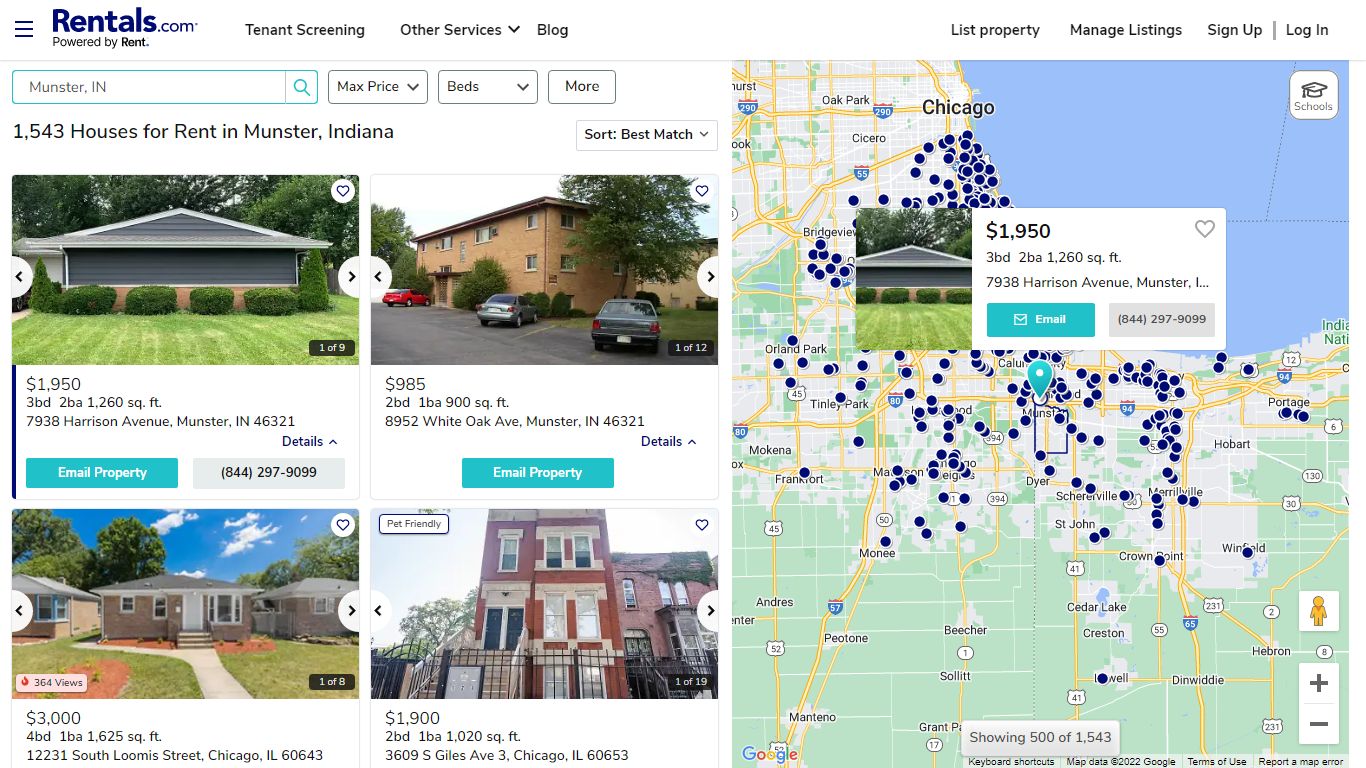 Houses for Rent in Munster, IN | Rentals.com